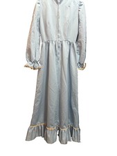 Abito donna vintage fatto a mano -impirato .Taglia S-(0-6) poliestere