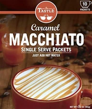Cafe Tastlé Single Serve Caramel Macchiato Coffee, 10 10 Count (Pack of 1) 