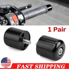 Handlebar Bar Ends Weights Grip Plug Cover Cap For SUZUKI GSX-R 1000 2003-2016