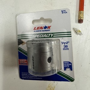 Lenox Diamond Grit Hole Saw 1-1/2 in Specialty Fast Clean Cuts