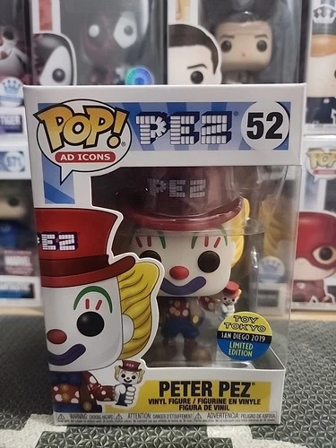 Funko Pop! Ad Icons Peter Pez #52 Toy Tokyo Limited Edition SDCC 2019 NIB!