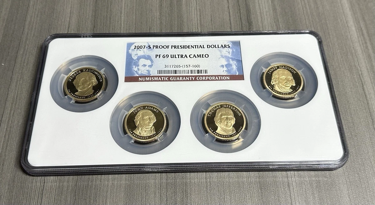 Grade PR 69 NGC Presidential Dollar Coins (2007-Now) for sale | eBay
