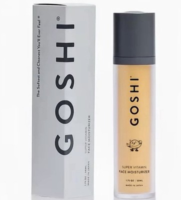 GOSHI Face Moisturizer 1.9 fl oz Alcohol-Free with Squalane & Argan Oil Lavender