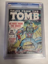 Tales from the Tomb #6 1969 CGC 6.0 Decapitation Cannibalism-  Matt Baker ⭐️⭐️⭐️