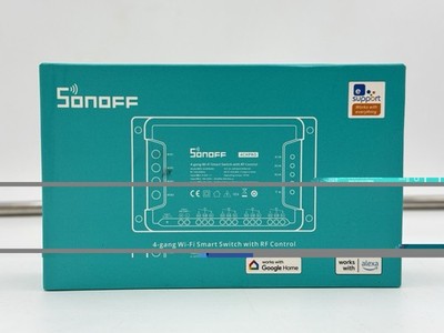 Sonoff 4CHPRO R3 Wifi Switch RF Smart Home 4 Channel Remote With Voice Control