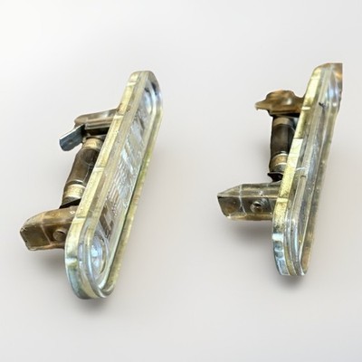 Mercedes-Benz W124 Trunk Lid License Plate Light Set HELLA