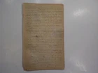 Civil War Confederate Document Slavery Abolition 1864 Orange County Texas VTG CS