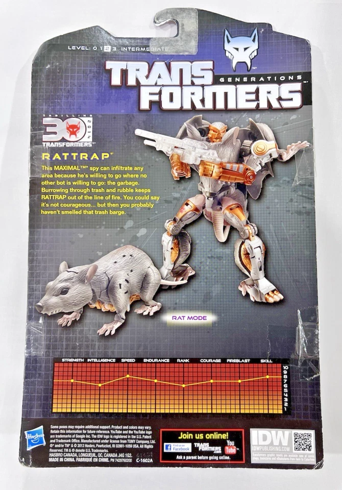 RatTrap Transformers Generations Maximal Thrilling 30 новые MOSC 2014 - Изображение 4 из 4