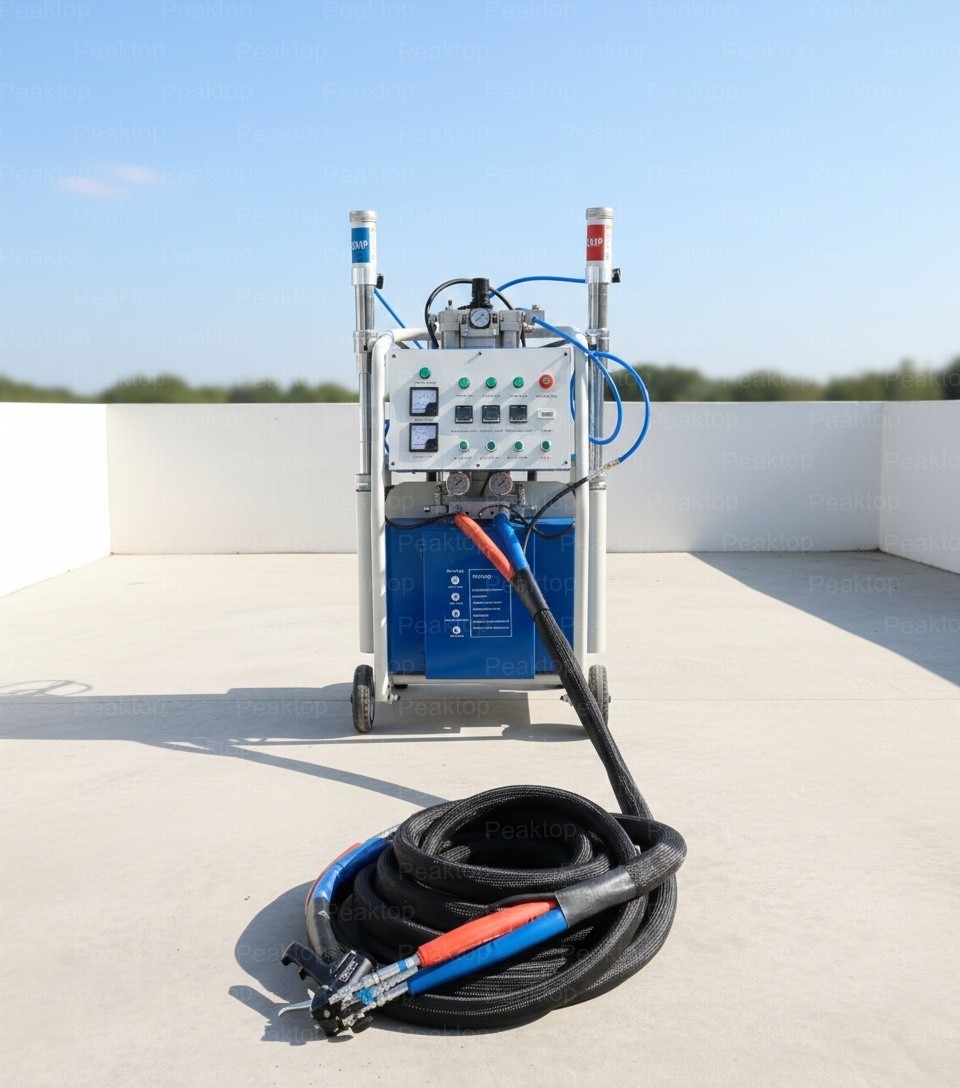 220V 14KW Pneumatic Polyurea and Polyurethane Foam Spray Insulation Machine