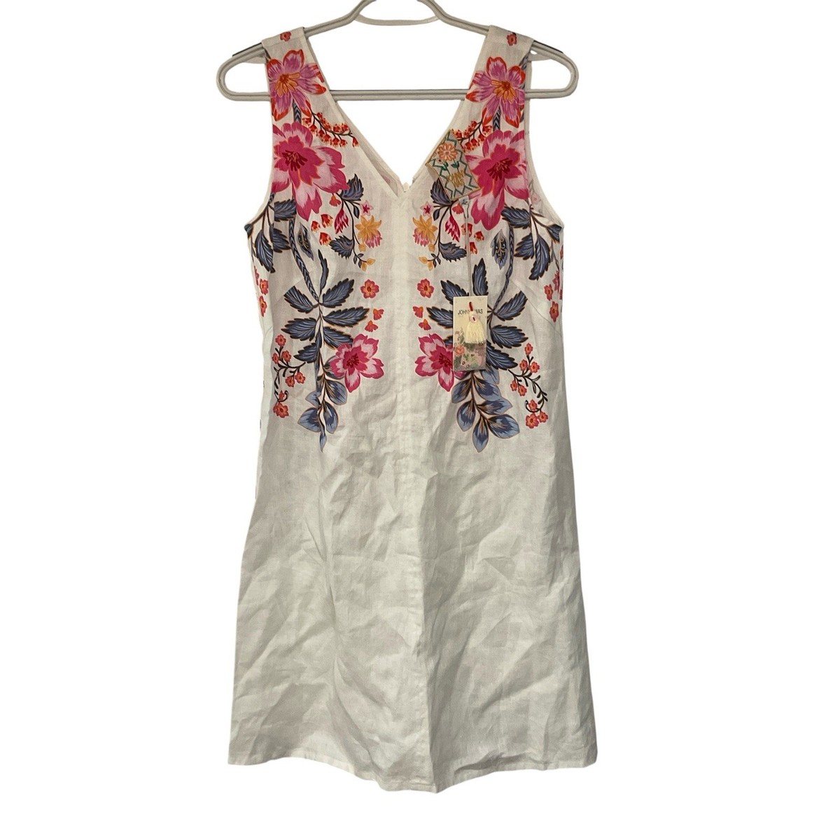 johnny was linen dress Johnny Was Relaxed Raglan Dress