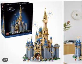 LEGO Disney Castle 43222 Disney 100 Complete Set 4837 Pieces Box