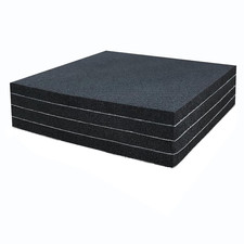 Rubber Adhesive Pads, 4 Pcs Closed Cell Foam Sheet Neoprene High Density Foam An