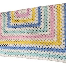 Handmade Crocheted Baby Blanket