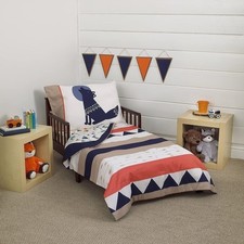 Carter's Aztec Boy 4 Piece Toddler Bedding Set