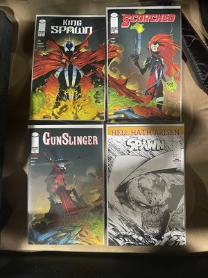 Spawn SDCC 2025 Exclusive Bundle McFarlane all 4 unsigned