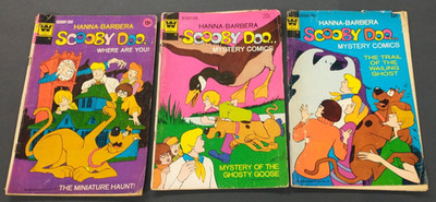Scooby Doo #13 17 19 (Lot of 3) Low Grade Whitman Variant Comics 1972