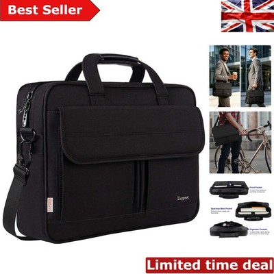 Vielseitige 15,6 Zoll Laptoptasche - Wasserabweisende Aktentasche für Reise & Büro