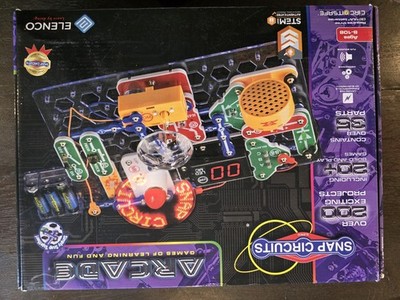 Elenco Snap Circuits Arcade SCA-200 Electronics Educational Toy Kit (Pre-owned)