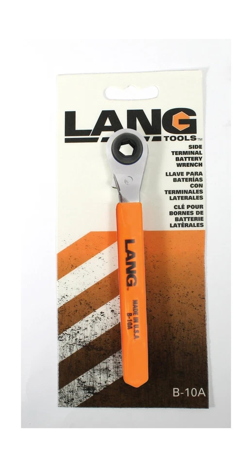 Lang Tools B-10A Llave de Batería Terminal Lateral de Trinquete, 5/16" Envío Rápido Foto 2 de 4