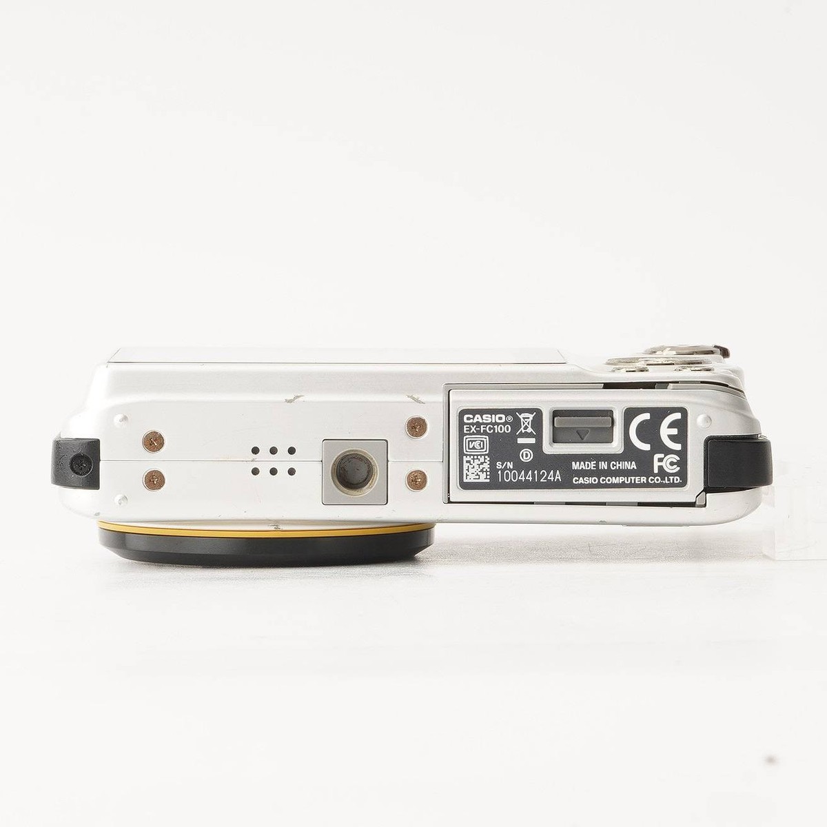 Casio EXILIM EX-FC100 White 5x Optical Zoom | eBay