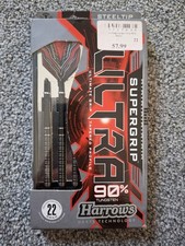 Harrows Supergrip Ultra 90% Tungsten Steel Tip Darts 21 22 23 24 25 26 28 or 30g