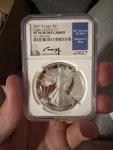 U.S. Mint 2021 American Eagle 1 oz Silver Proof NGC PF70 Ultra Cameo