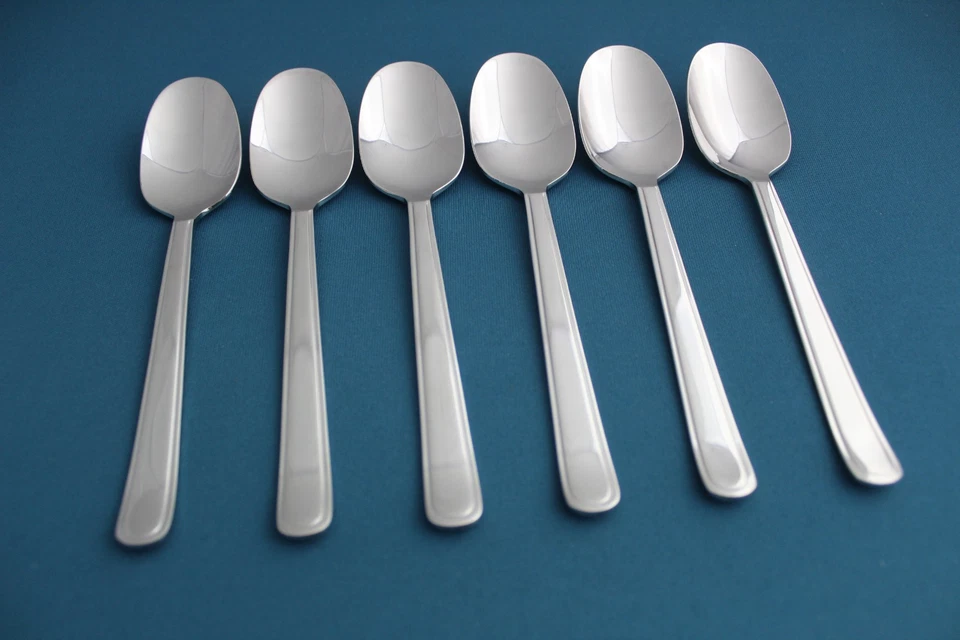 6 cucharaditas Villeroy & Boch CELESTE 18/10 acero inoxidable Vietnam NUEVO 6 1/8" Foto 2 de 4