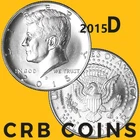 2015-D United States Kennedy Half Dollar - KM#A202b - (BU) - HD15D