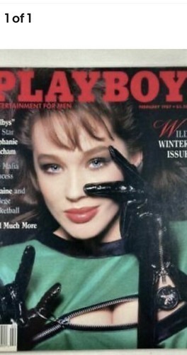 Playboy Magazine February 1987 Mafia Princess Winter Issue Excellent Plus