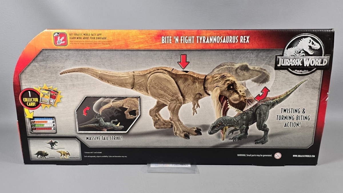 Jurassic World Bite 'n Fight Tyrannosaurus T-Rex Dino Rivals