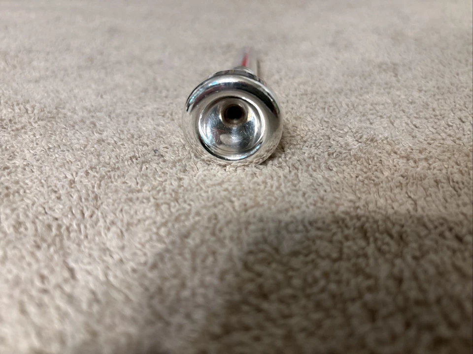 Boquilla Trompeta Marcinkiewicz Modelo 304 Plateada Hecha en EE. UU. Foto 3 de 4