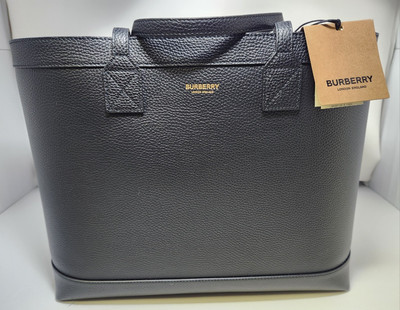 Burberry London England Black Tote Bag   New with Tags