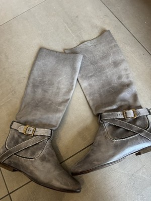 Chloé Stiefel Grau