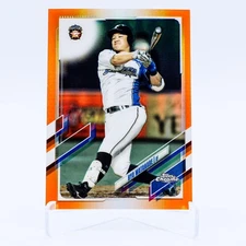 2021 Topps Chrome Japan NPB Ryo Watanabe Orange Refractor /25 #170