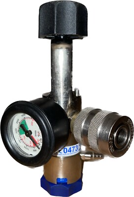 Meditech Sauerstoff O2 Regler Pin Index Modell 677-0001-10 für Zylinder Schrader