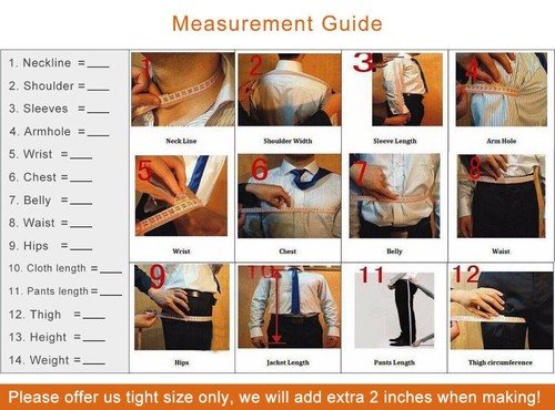 Spring Summer Formal Men's Suits Slim Fit for Wedding Business Evening Jackets - Picture 8 of 12