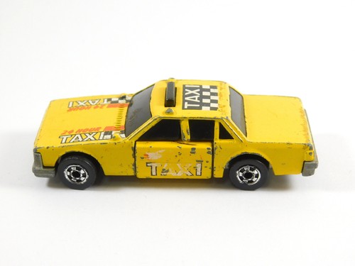 Vintage 1983 Hot Wheels Yellow Taxi Cab Crack Up Super Blaster - Bild 2 von 6