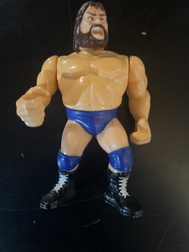 WWF Hasbro Series 2 Hacksaw Jim Duggan Loose Actio...