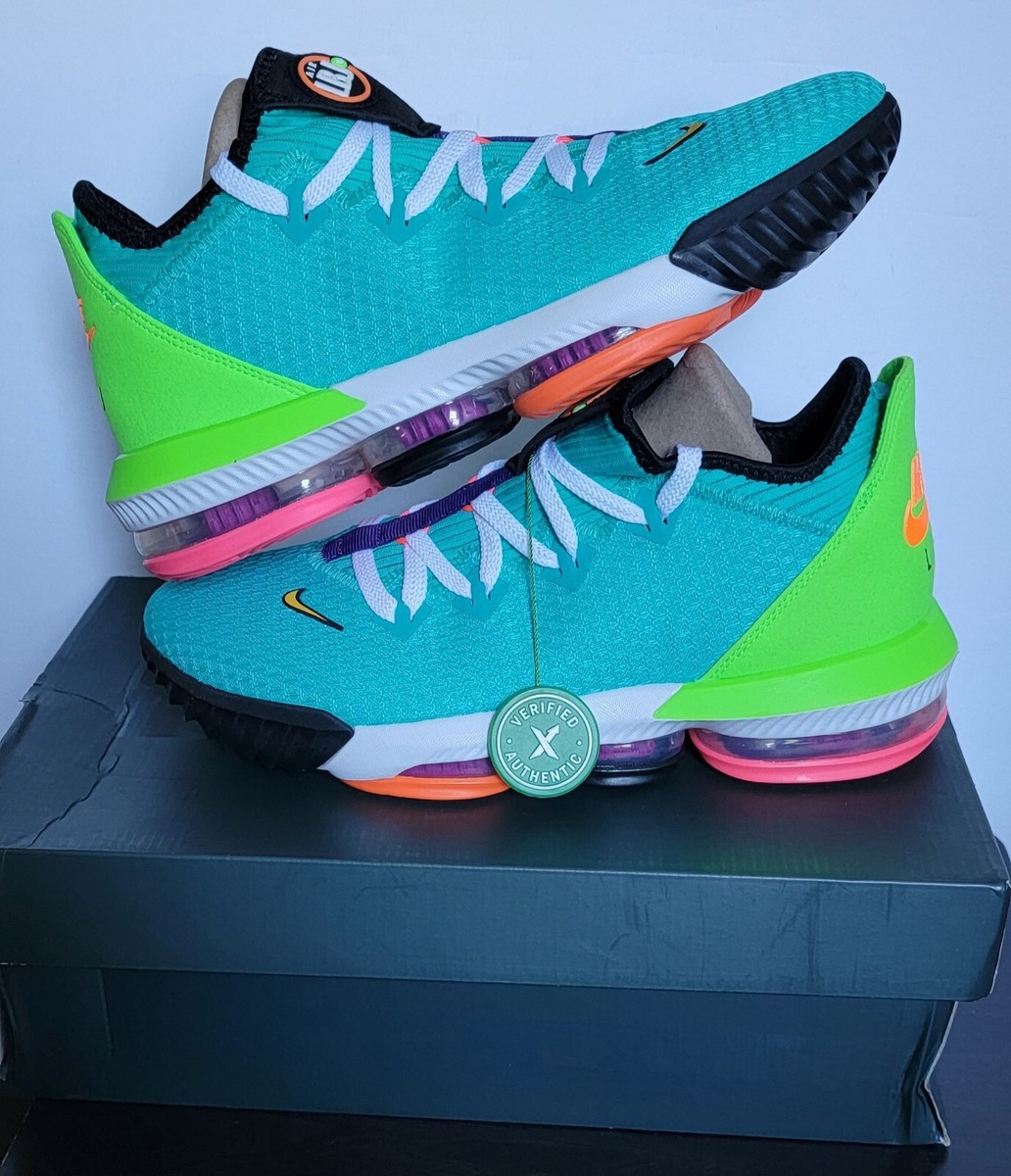 lebron 16 hyper jade low