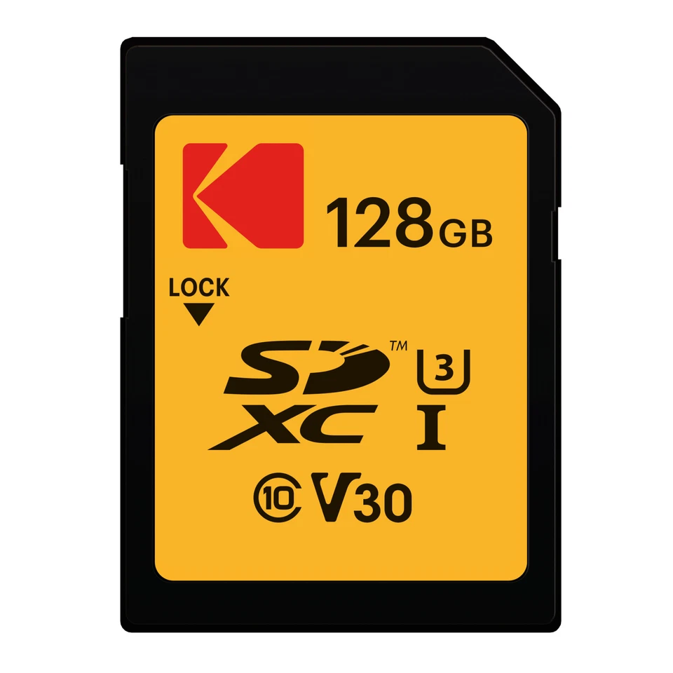 Kodak SDXC 128GB UHSI U3 V30 Ultra Memory Card Bundle with Card Reader - Image 2 of 4