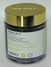 TRULY Beauty ~ Moon Jelly Sleep Mask 2 oz - Plumping & Resurfacing *BRAND NEW!