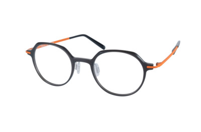 Brand New 2024 TreBoss Authentic Eyewear Eyeglasses Tre 3084 Gray / Orange Frame