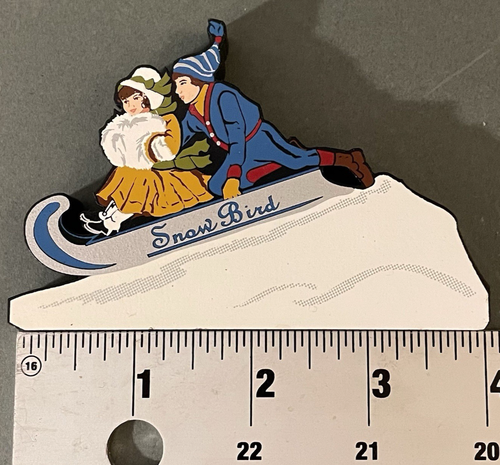 The Snow Bird 2000 Shelia's estante de madera cuidador trineo pareja - Imagen 3 de 4