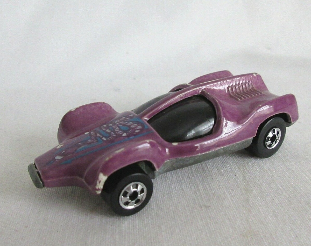 HOT WHEELS VTG 1:64 1983 SPEED SEEKER COLOR CHAGER PURPLE SNAKE