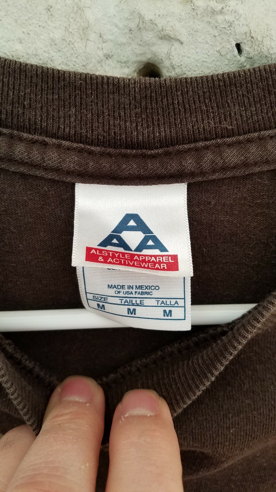 Alstyle Apparel & Activewear Brown Medical Marijuana Patient T-Shirt M READ Rare image 6