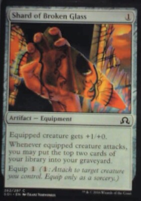 Shard of Broken Glass - Shadows over Innistrad: #262, MTG Nm R93