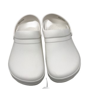 crocs mercy work clog white