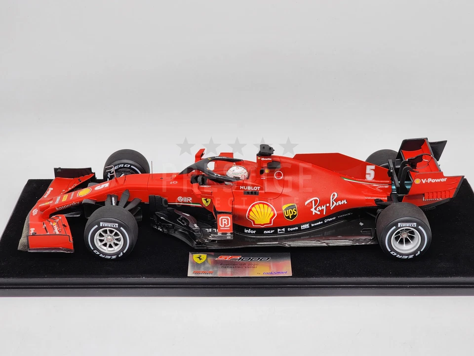 LookSmart 2020 Ferrari SF1000 #5 Austrian GP Formula 1 Vettel 1:18 - New - Image 4 of 4