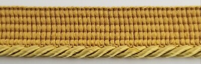 Twist Cord with Lip Piping Trimming - 8 Yards- Many Colors Available!