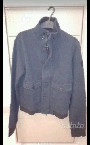 Armani Jeans Felpa tgL,'anniversario per 30anni'senza tiretto,blu lavato. |  eBay